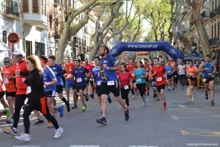 024 5º Marcha Solidaria a favor del CEE Raquel Payá - Salida de los participantes