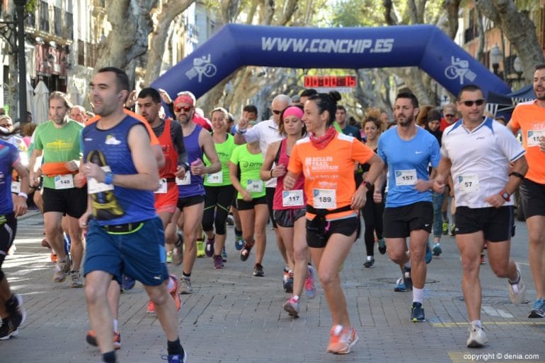 026 5º Marcha Solidaria a favor del CEE Raquel Payá - Salida de los participantes