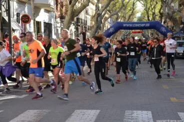 027 5º Marcha Solidaria a favor del CEE Raquel Payá – Salida de los participantes