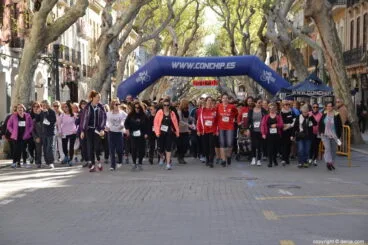 031 5º Marcha Solidaria a favor del CEE Raquel Payá – Salida de los participantes