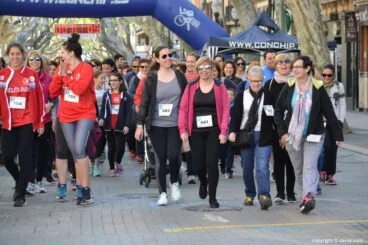 032 5º Marcha Solidaria a favor del CEE Raquel Payá – Salida de los participantes