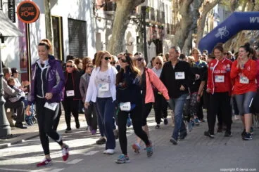 033 5º Marcha Solidaria a favor del CEE Raquel Payá – Salida de los participantes