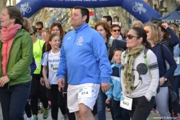 034 5º Marcha Solidaria a favor del CEE Raquel Payá – Salida de los participantes