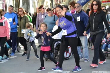 038 5º Marcha Solidaria a favor del CEE Raquel Payá – Salida de los participantes