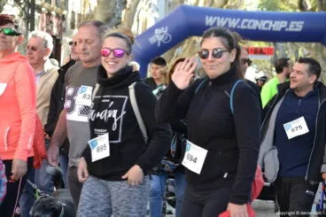 040 5º Marcha Solidaria a favor del CEE Raquel Payá – Salida de los participantes