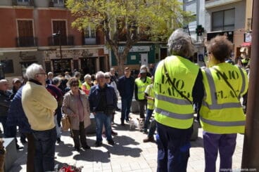 Manifestación IaioFlautas de la Marina Alta – Lectura del manifiesto