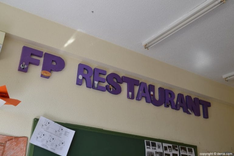 Instalaciones del bar del CEE Raquel Payá