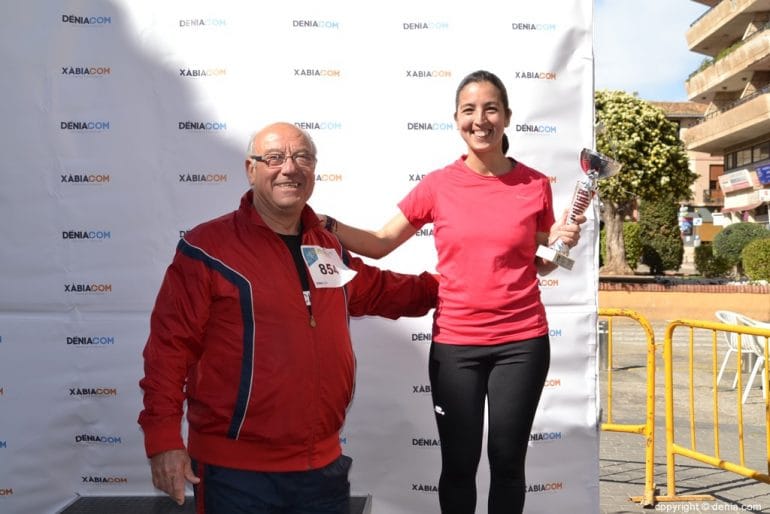 10 5º Marcha Solidaria a favor del Raquel Payá - Podium Senior Femenino
