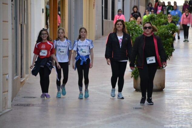 104 5o marcha solidaria a favor del cee raquel paya recorrido de los participantes
