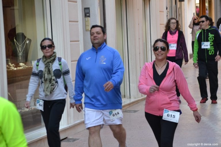 108 5º Marcha Solidaria a favor del CEE Raquel Payá - Recorrido de los participantes