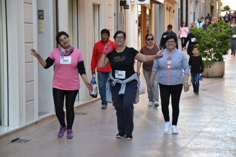111 5º Marcha Solidaria a favor del CEE Raquel Payá - Recorrido de los participantes