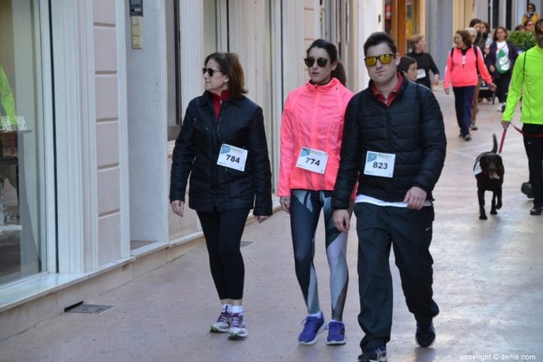 123 5º Marcha Solidaria a favor del CEE Raquel Payá - Recorrido de los participantes