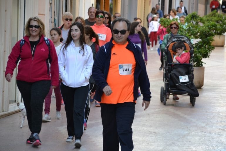 141 5º Marcha Solidaria a favor del CEE Raquel Payá - Recorrido de los participantes