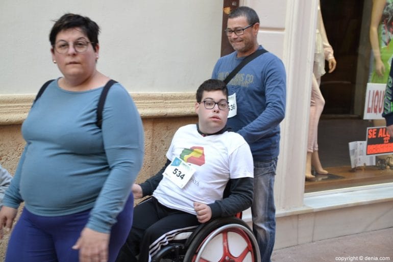 148 5º Marcha Solidaria a favor del CEE Raquel Payá - Recorrido de los participantes