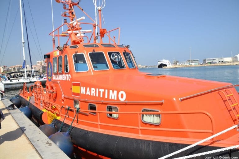 Inauguración XI Salón Náutico Dénia - Embarcación de Salvamento Marítimo