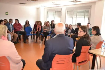 Mónica Oltra visita Dénia – Reunión con el departamento de Servicios Sociales