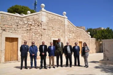 Inauguración de la escalera del Duc de Lerma – autoridades y arquitectos