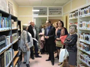 apertura del nuevo espacio de lectura para mayores de denia