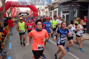 Atletas iniciando la prueba