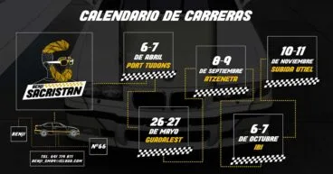 calendario de carreras benji sacristan irepair
