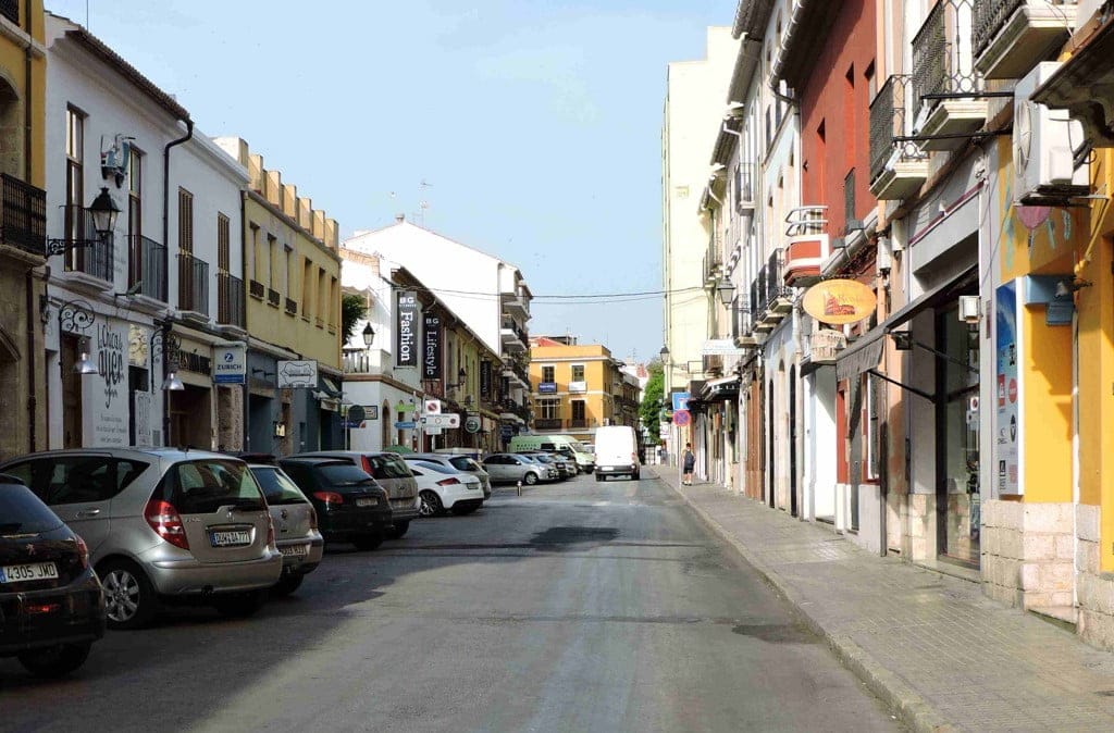 calle la mar de denia