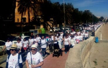 caminata amunt contra el cancer
