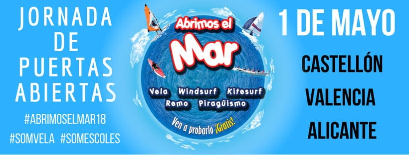 El Real Club Náutico Dénia se suma a la Jornada 'Abrimos el Mar' 2 cartel jornada abrimos el mar
