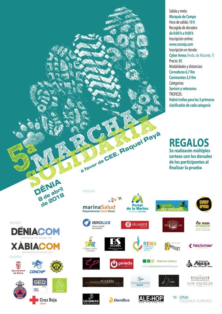 colaboradores de la 5o carrera solidaria a favor del cee raquel paya 1