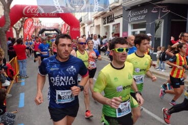 David Ribes del Dénia Triatló en Teulada