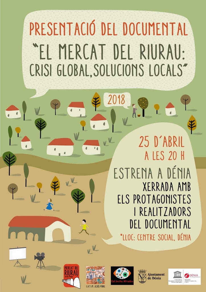 Presentación del documental: 'El Mercat del Riurau: Crisi Global, Solucions Locals' 1 documental sobre el mercat del riurau