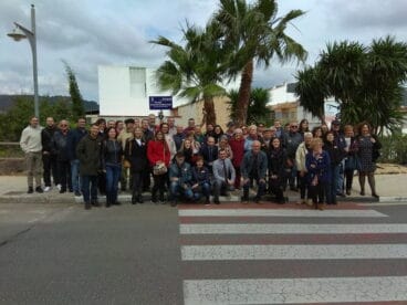 Ejecutiva comarcal socialista en Pego