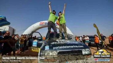 entrega de premios de la maroc challenge