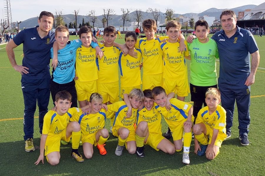 equip aleví b de l'emfb denia