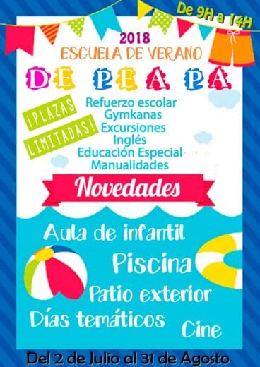 Escuela de Verano De Pe a Pa Clases Particulares