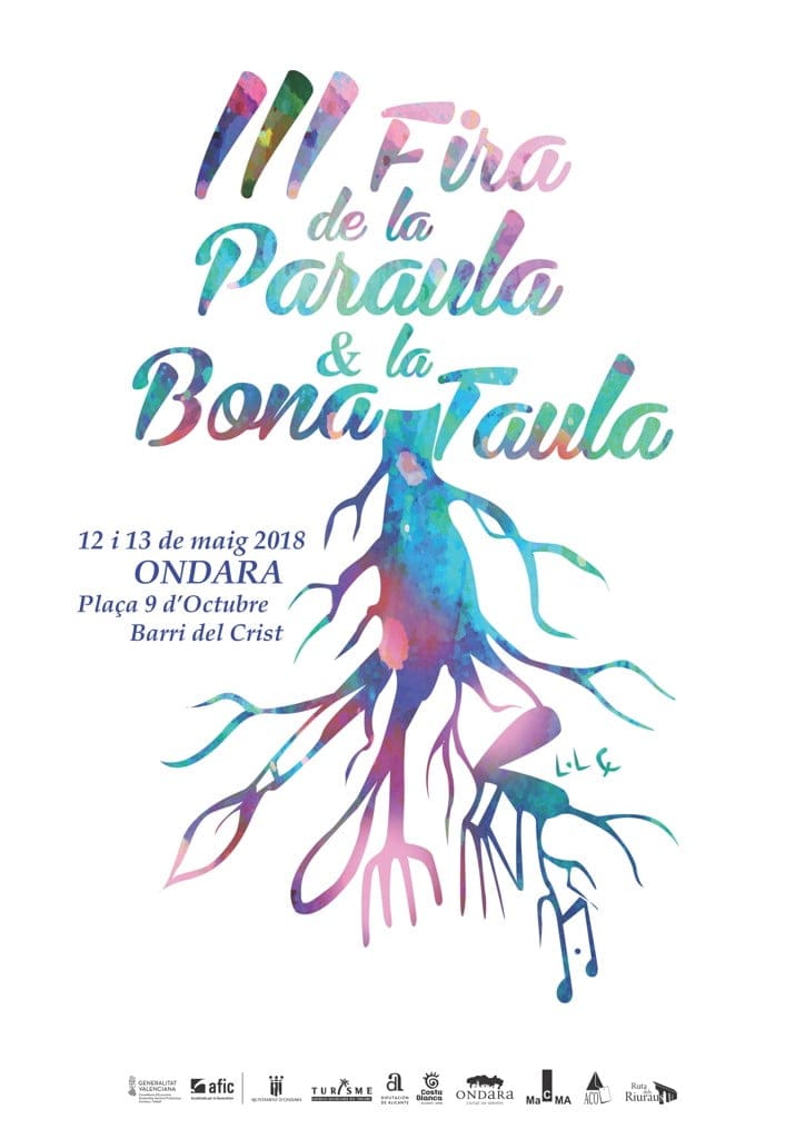 Programación de la 'III Fira de la Paraula i la Bona Taula' de Ondara 1 iii fira de la paraula i la bona taula ondara 2018 1