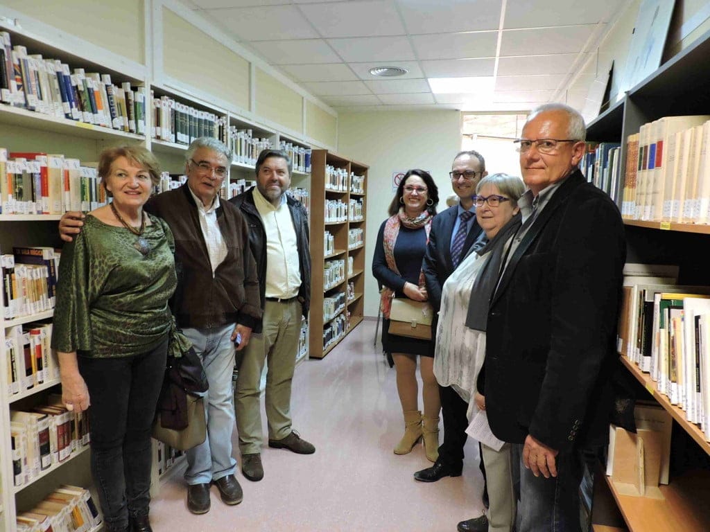 inauguracion del nuevo espacio de lectura para mayores de denia