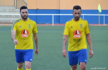 javi y luis dos hombres importantes en el cd denia