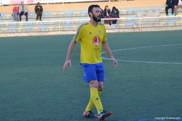 keko durante un partido