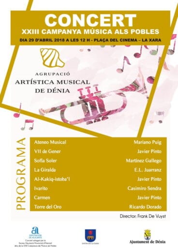 La Banda de Dénia actúa en La Xara
