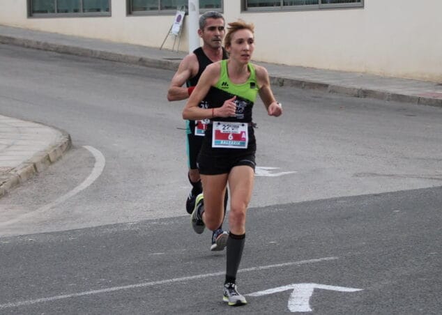 ma isabel ferrer en plena carrera en teulada