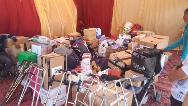 materiales entregados por el equipo tronquet 71