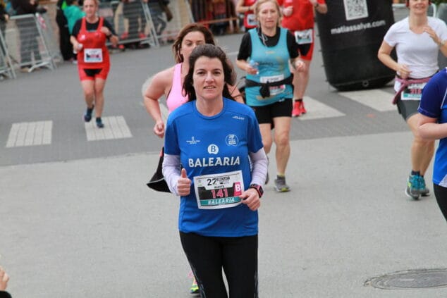 mayte cabrera en la prueba de el verger