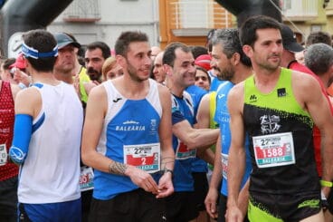 Momentos antes de la salida