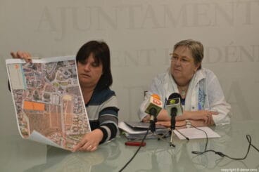 morera y cardona muestran la posible ubicacion de la nueva residencia de ancianos