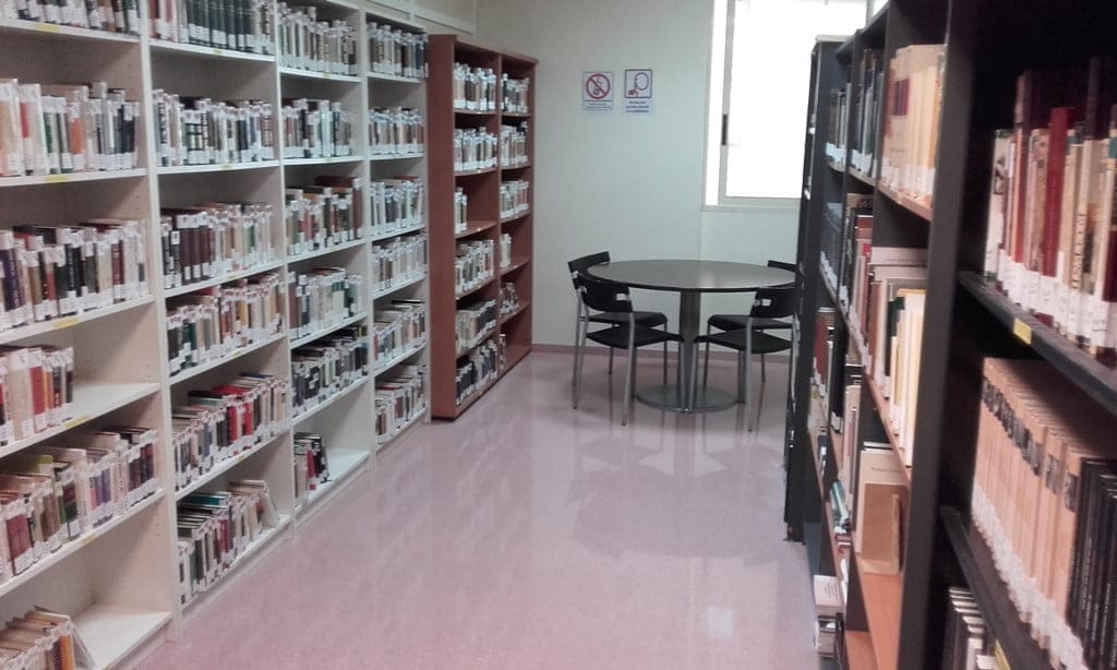 nuevo espacio de lectura en el centro social