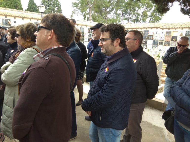 Óscar Mengual en las conmemoraciones de Pego