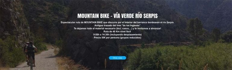 Ruta de 40km Aventura Pata Negra