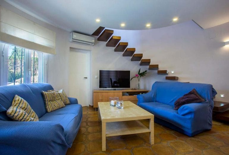 Sala de estar Aguila Rent a Villa
