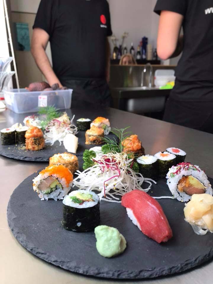 Sushi delicioso Sushiber