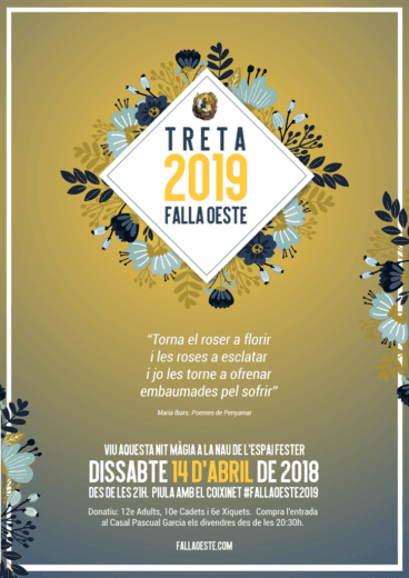Treta falla Oeste 2019